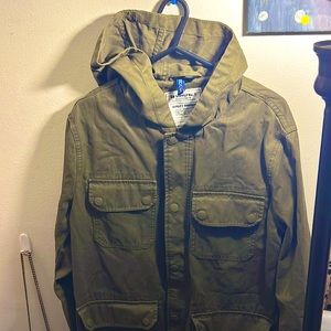 Men/woman’s Divided DB supply no 1 Winter Jacket Parka Jacket Hood Olive Green